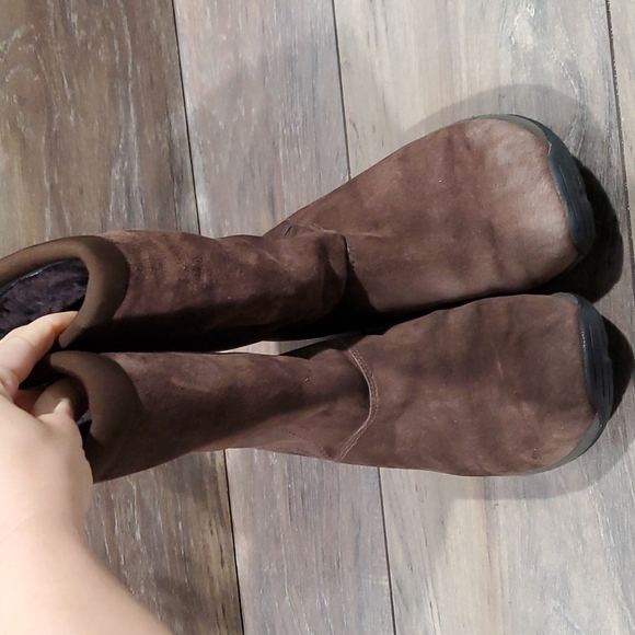 Merrell Primo Chill Massif tall chocolate Suede boots shoes sz 7 - Picture 3 of 12